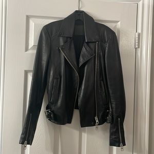 Allsaints Black Leather Jacket- Limited Edition